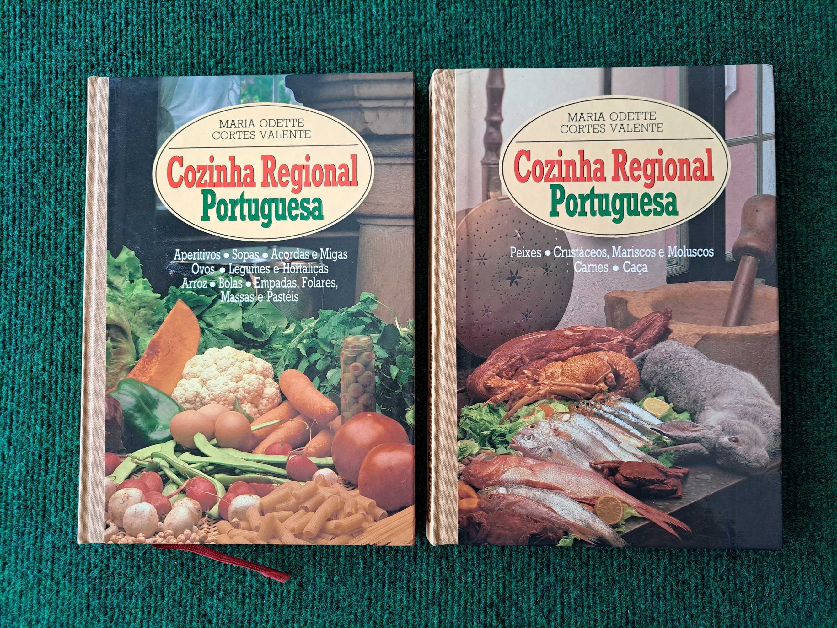 Cozinha Regional Portuguesa - Vols. 1 e 3 - M. Odete Cortes Valente