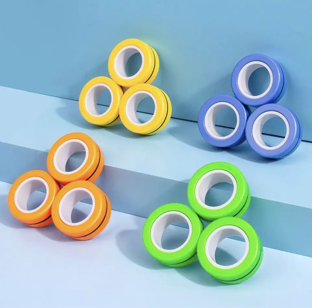 Спінер Spinner Магнітні кільця антистрес!