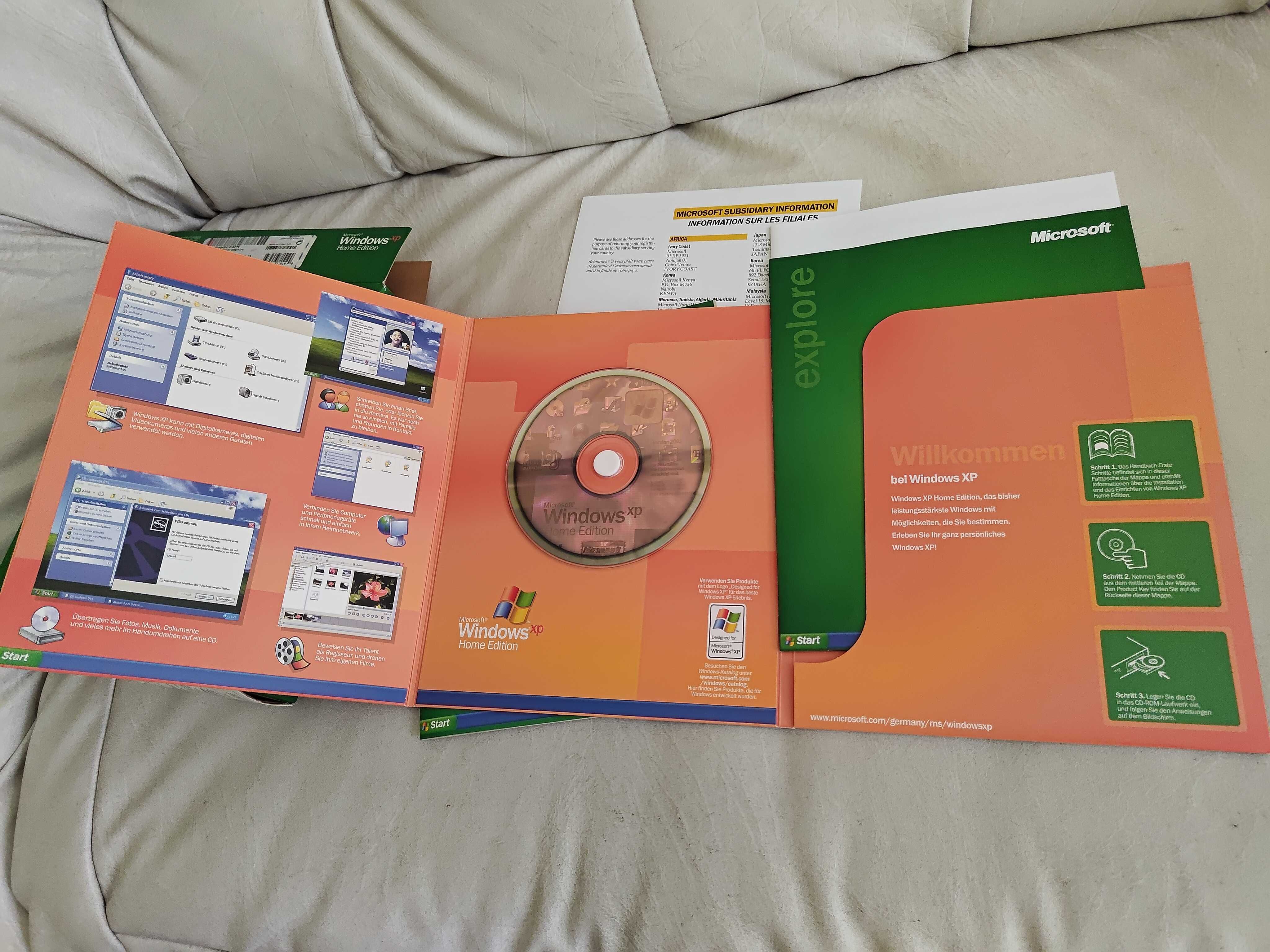 Windows XP Home Edition BOX
