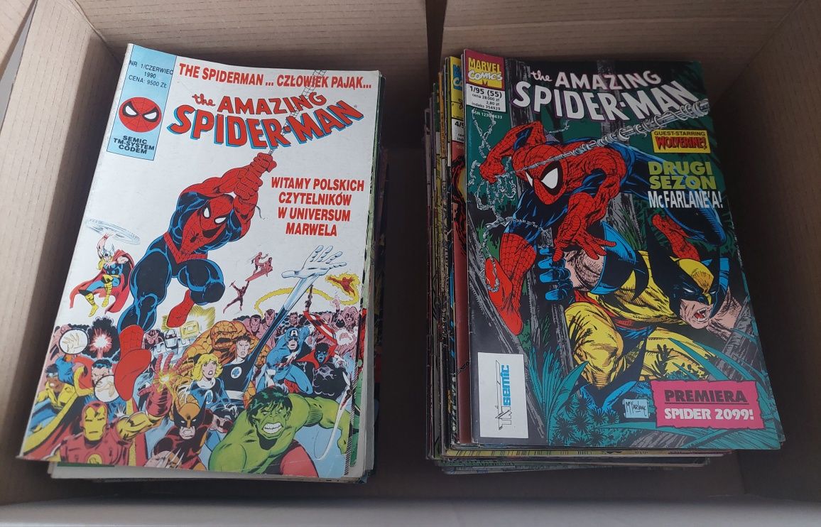 The Amazing Spiderman 101 zeszytów 1990 do 1998