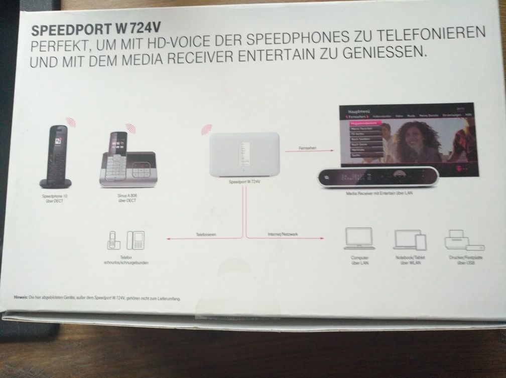 Speedport W724V Router bezprzewodowy