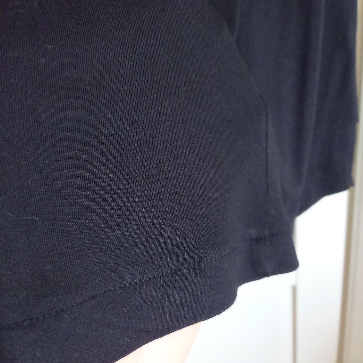 Bluzka na grubych ramiączkach, top, czarny, Cubus, rozmiar L/XL