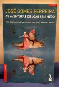 Livro "As aventuras de João Sem Medo" de José Gomes Ferreira