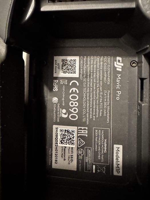 Дрон/квадрокоптер DJI mavic Pro M1P