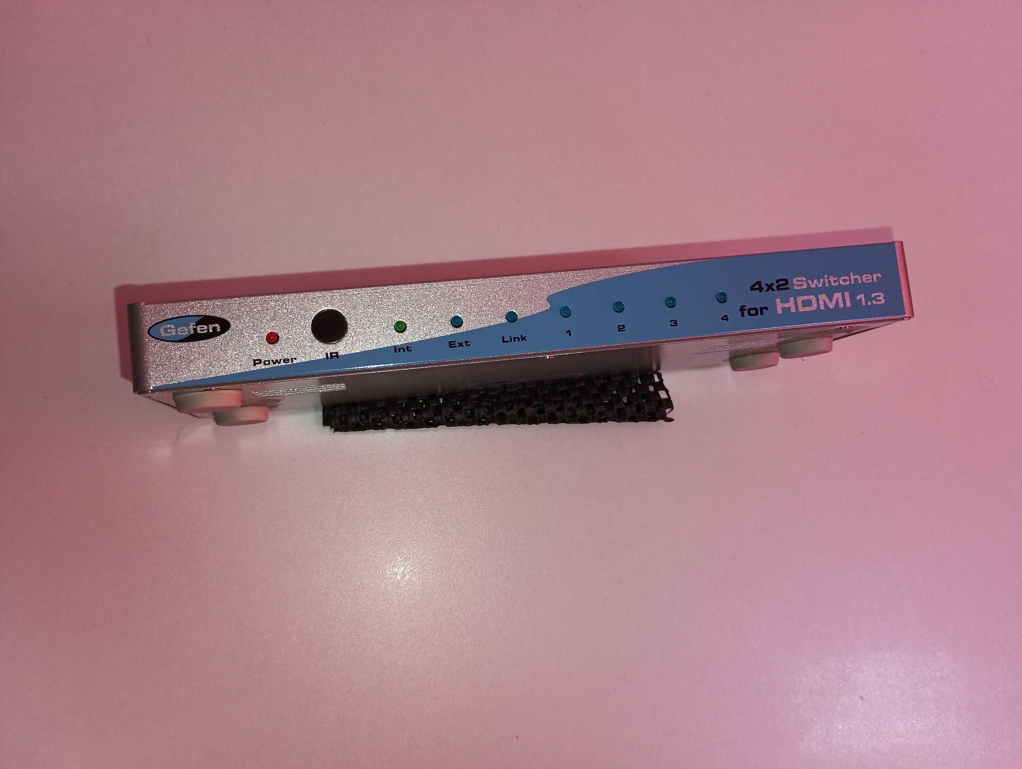 Gefen 4 x 2 Switcher HDMI versao 1.3 com remote control & cables