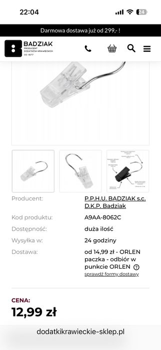 Wieszaki do sklepów,biura,domu