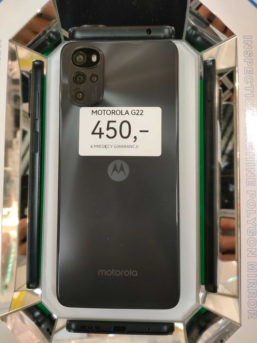 Smartfon Motorola G22 4/64GB LTE Cosmic Black