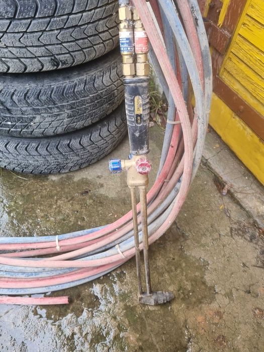 Palnik acetylenowy Dragon AC z wężami