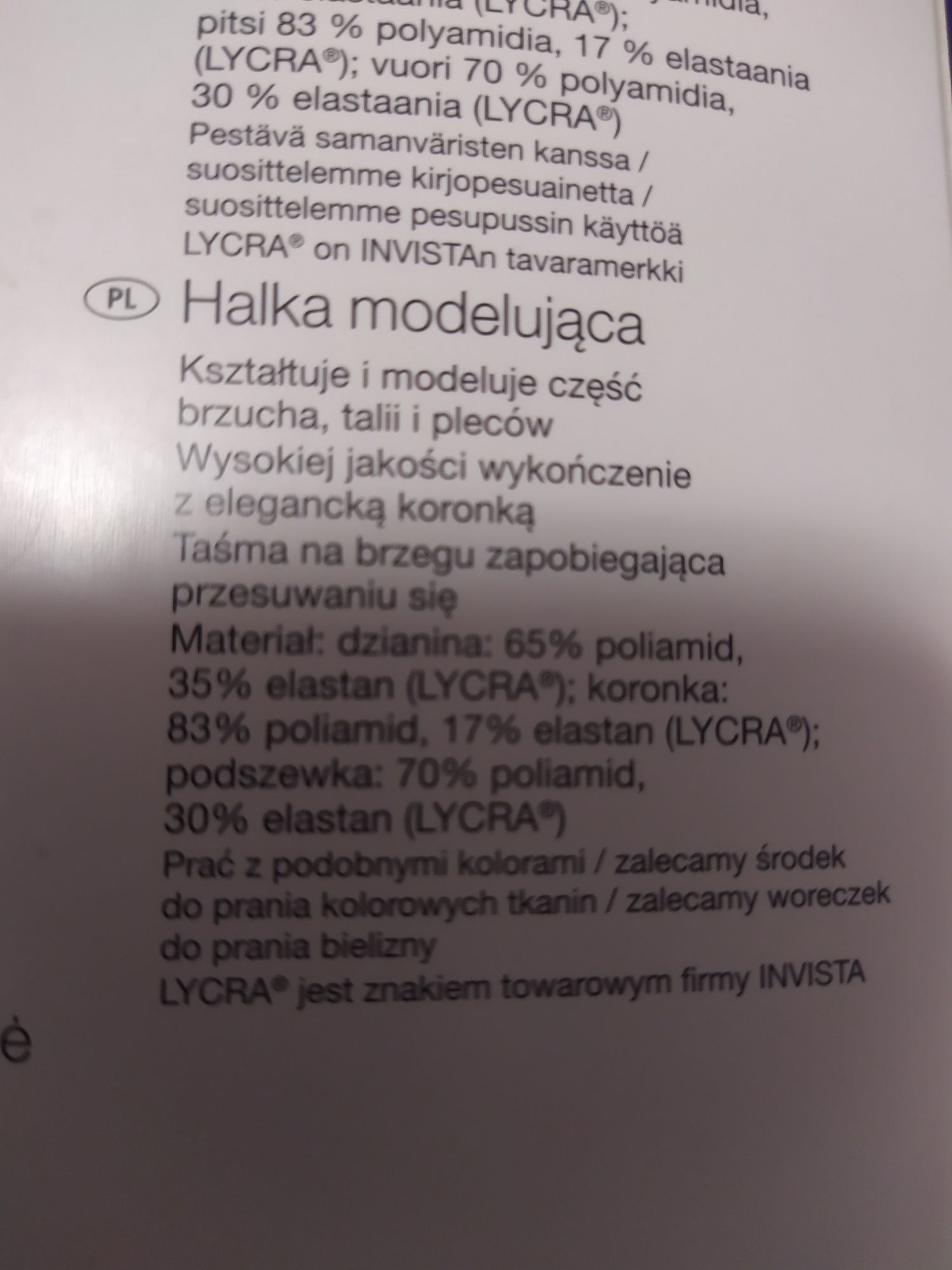 Nowa Bielizna modelująca - halka modelująca Esmara