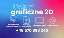 Usługi graficzne projektowanie logo branding reklama druk socia media