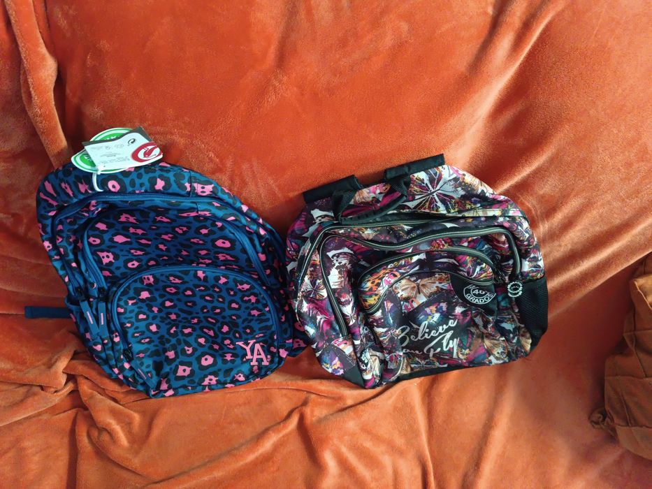 2 mochilas escolares Novas 20€