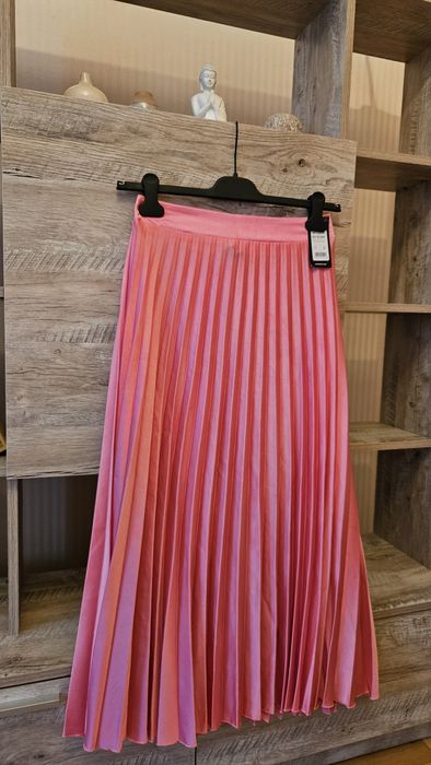 Спідниця New look рожевого кольору плісе