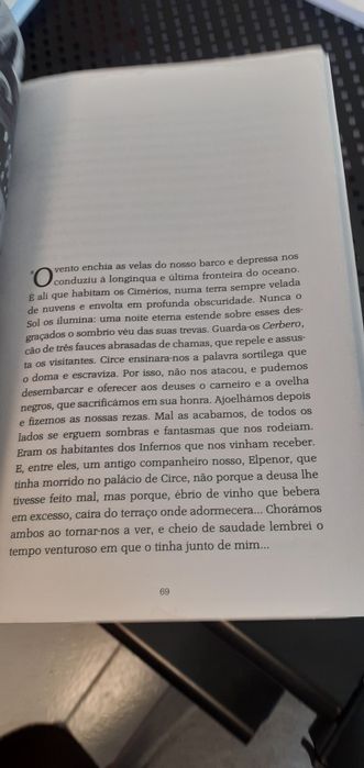 A Odisseia de Homero. As aventuras de Ulisses, herói da Grécia antiga.