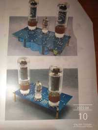 Усилитель на EL34+12AX7(6П3С;6Н2П+переходник)собранная плата без шасси