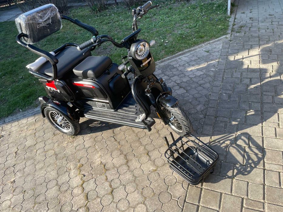 Триколісний Трицикл CROSSER(600W 72V 20Ah) Або Corso "OSTIN" НОВИЙ.
