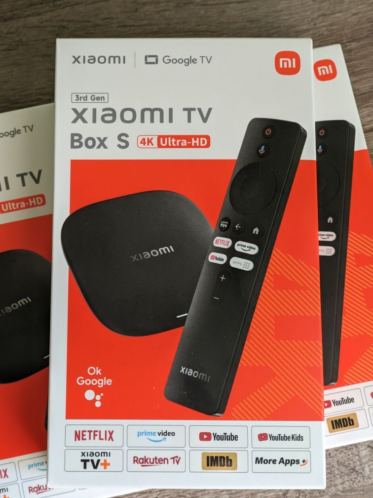 3rd Gen Приставка Xiaomi Mi TV box S 4K MDZ-32-AA Global Version 2025