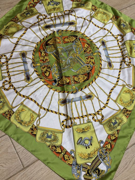 Вінтаж Хустка Платок Hermes style made in italy Versace Chanel Gucci