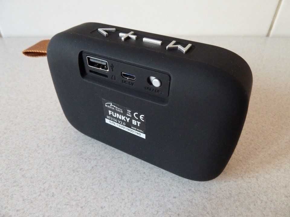 Przenośny Mini Głośnik FM Bluetooth: FUNKY BT MT3156