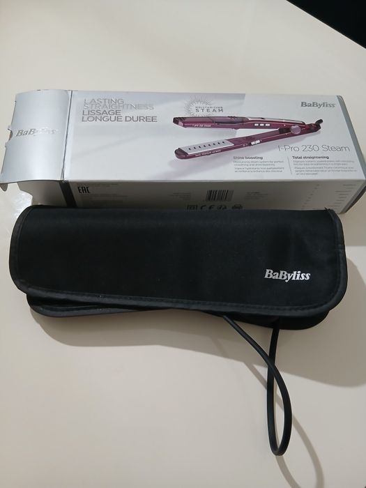 Prancha a vapor  de cabelo profissional