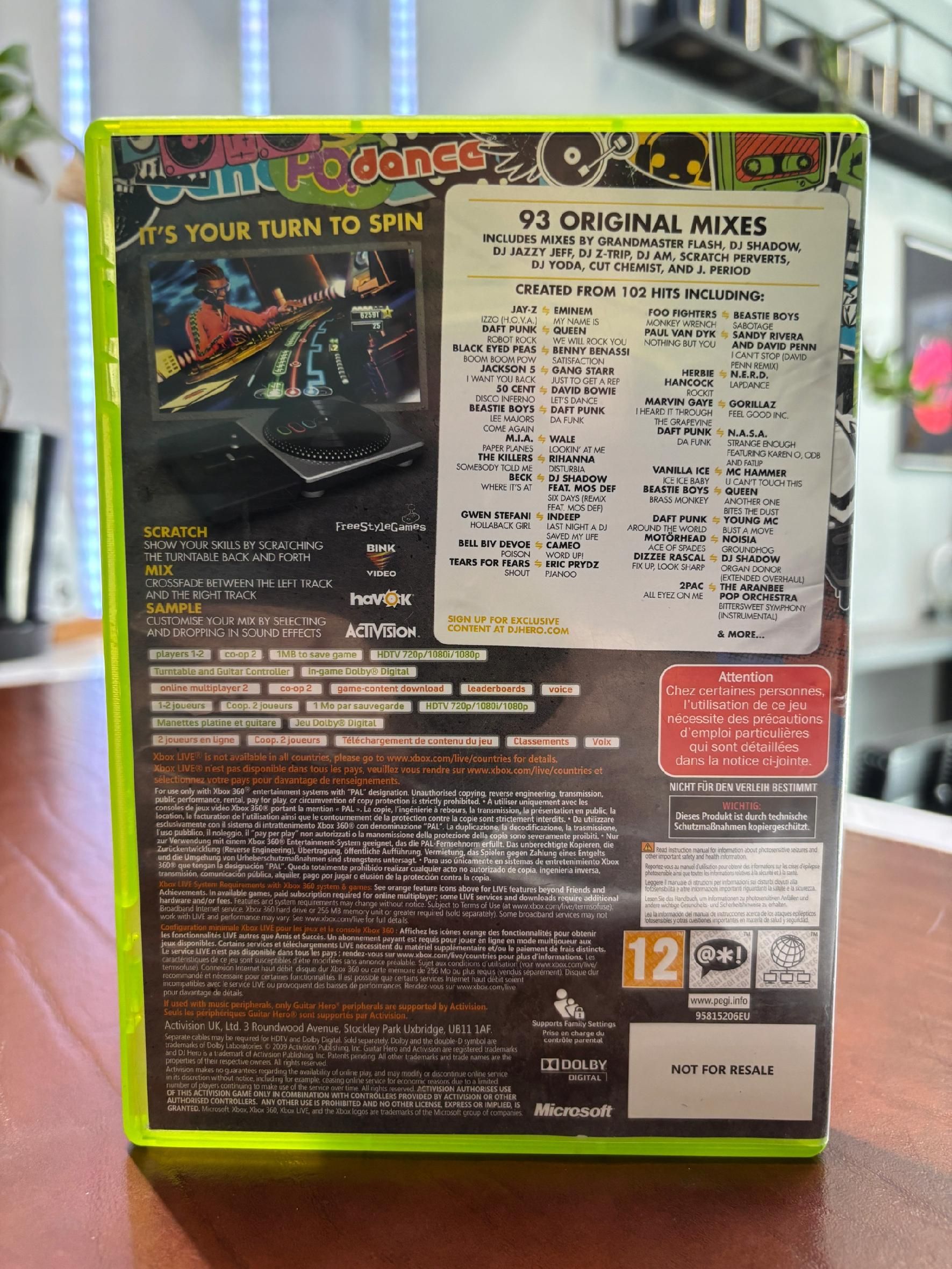 Xbox 360 DJ Hero