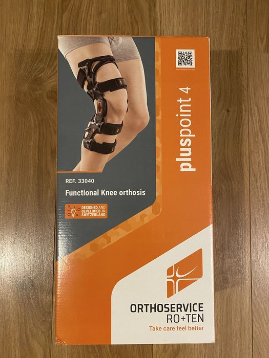 Orthoservice pluspoint 4- orteza stawu kolanowego, jak nowa
