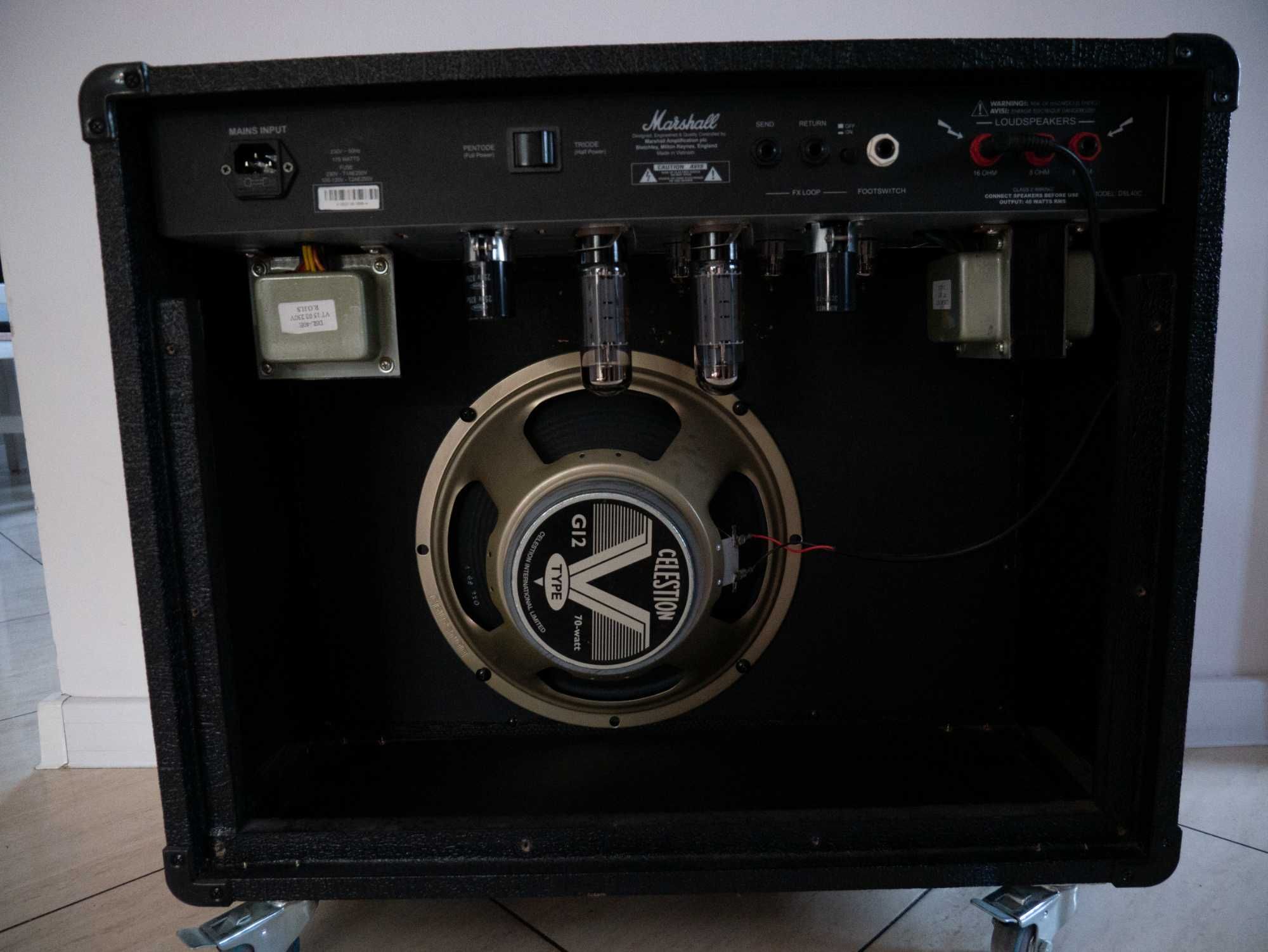 Wzmacniacz gitarowy (lampowy) MARSHALL DSL40C Limited Edition Black