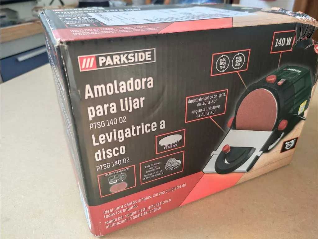 PARKSIDE Szlifierka talerzowa PTSG 140 D2 4000 obr./min  Ø 125 mm