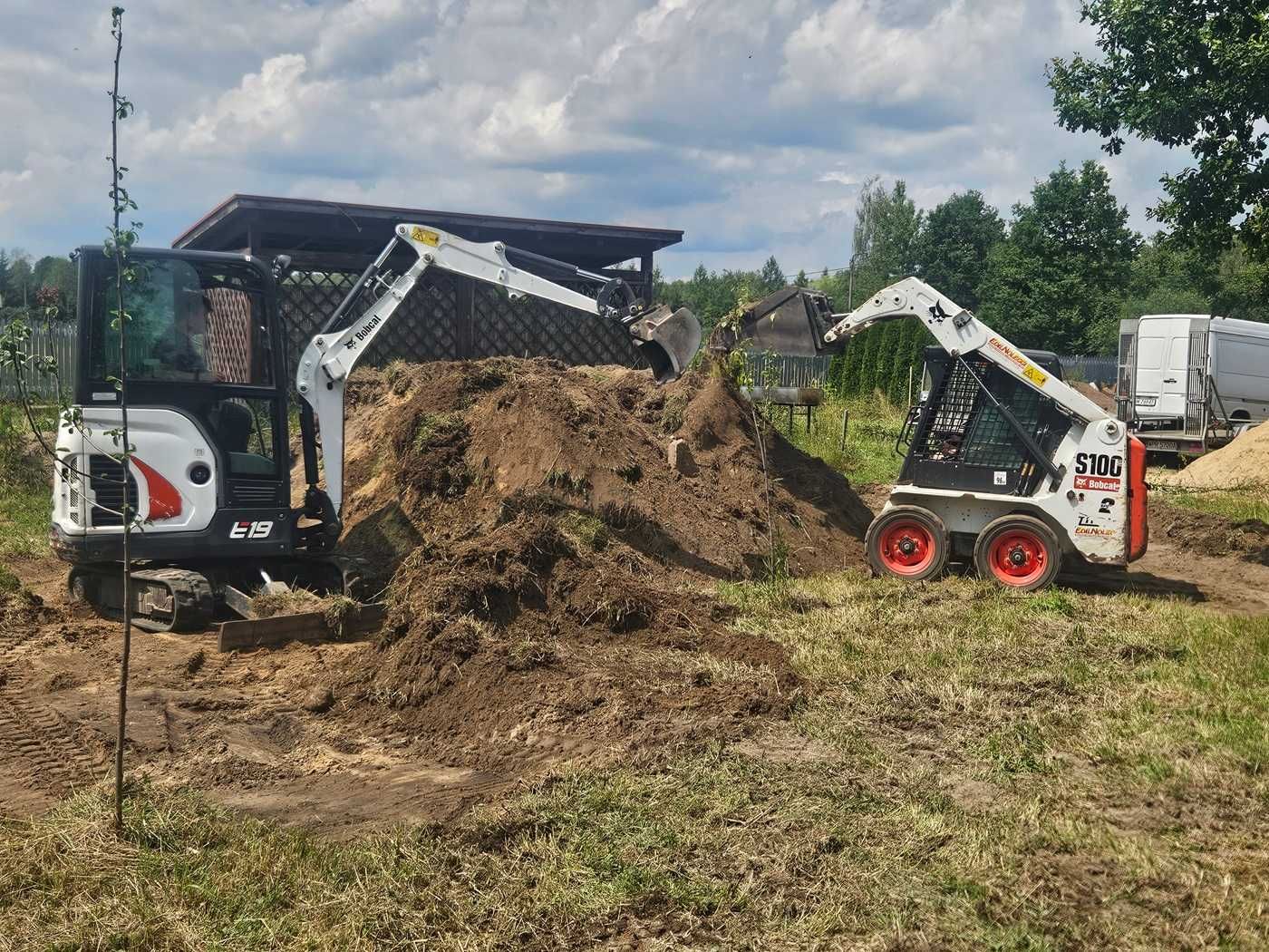 Mini ładowarka wozidło taczka wypożyczalnia dowozimy wynajem