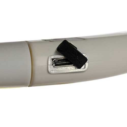 Obroża dla Psa Kota Świecąca LED USB Regulowana 70 cm Ładowana
