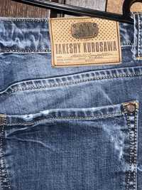 Мужские  джинсы итальянского бренда Takeshy Kurosawa