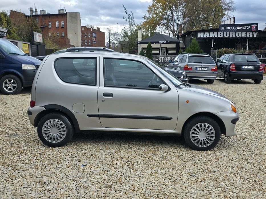 Fiat Seicento 0.9 |Wspomaganie|El.szyby|Niski przebieg|Zamiana