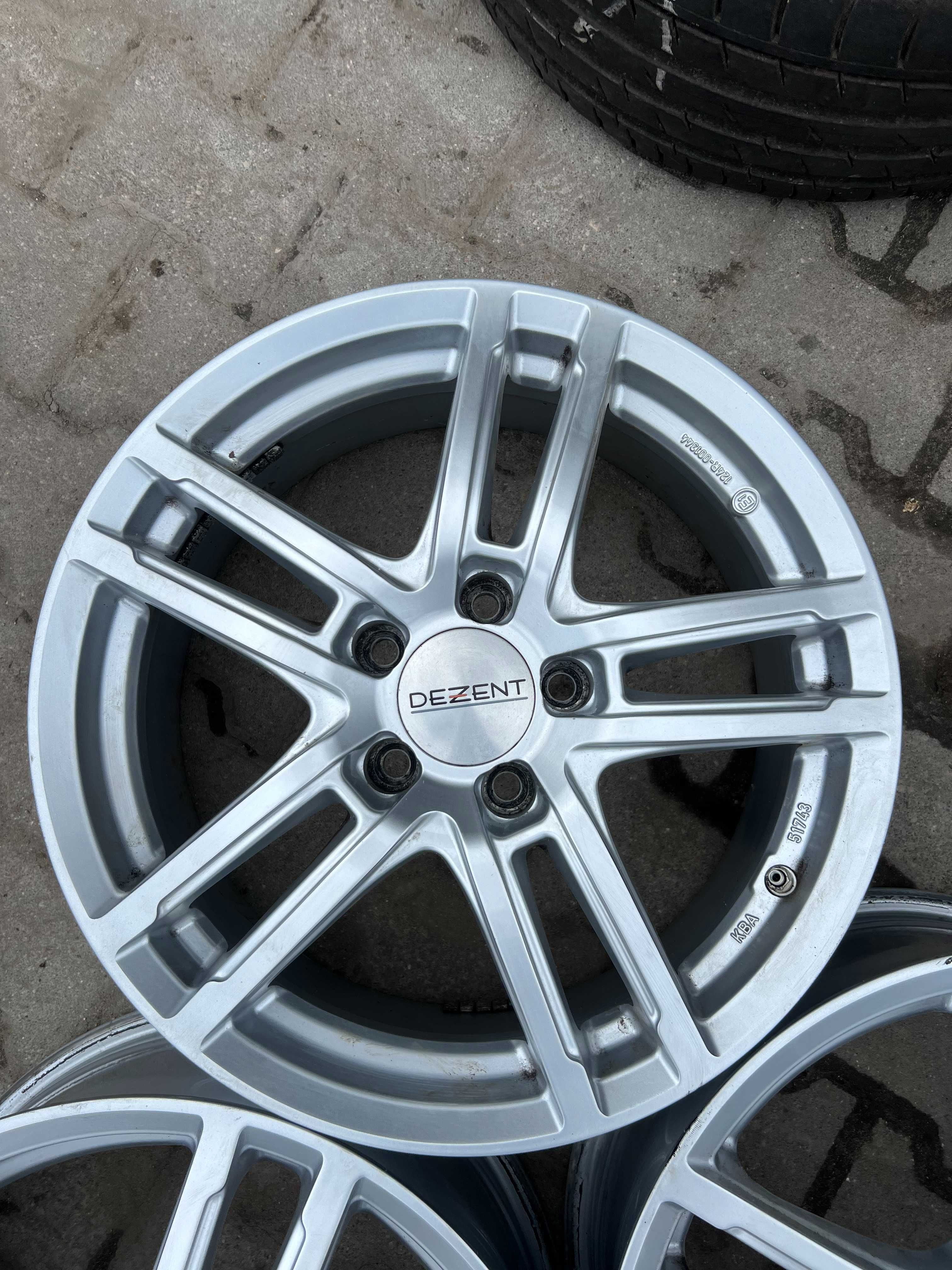 Alu Felgi 17" Dezent 5x112 Mercedes VW AUDI SEAT SKODA 7Jx17H2 ET 48,5