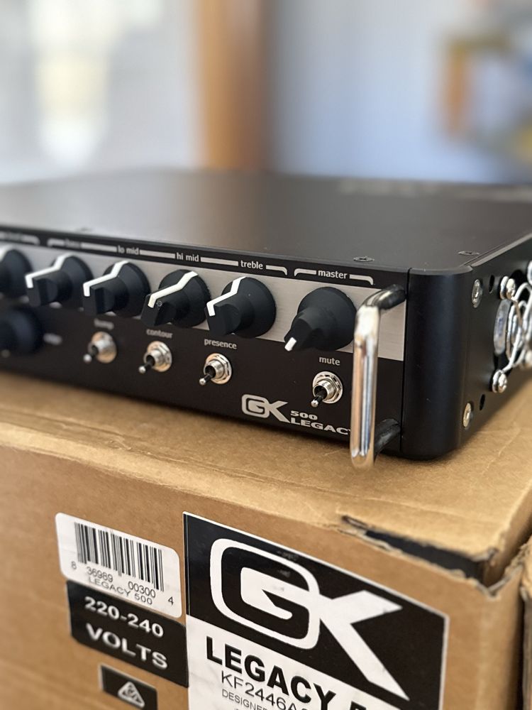 Cabeça de baixo GK Legacy 500