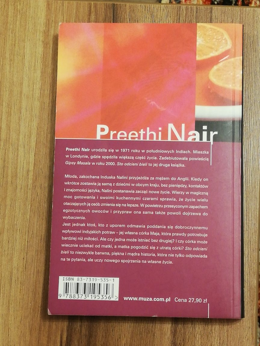 Książka pt Sto odcieni bieli, Preethi Nair