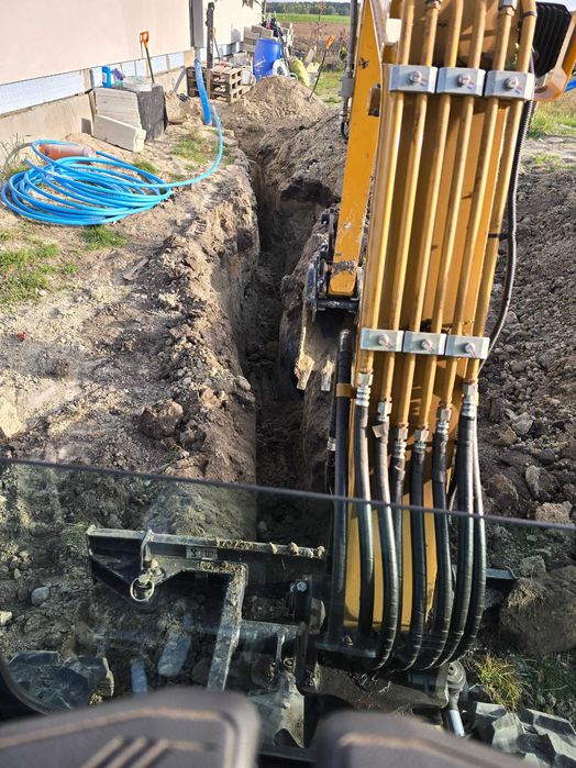 Usługi koparką i minikoparką prace ziemne