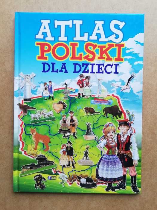 Atlas polski dla dzieci ~ NOWY