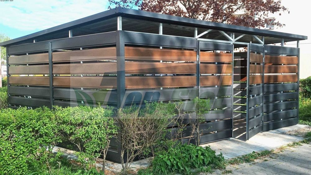 Wiata Śmietnikowa Rowerowa Schowek Narzędziowy Domek Ogrodowy Altana