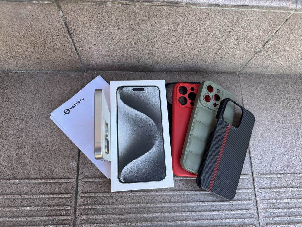 Iphone 15 Pro Max 256GB Branco novo c/fatura e garantia (Troca)