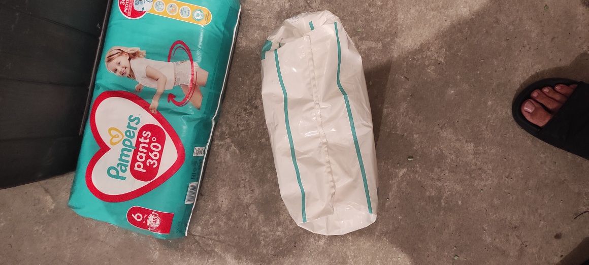 Pieluchy Pampers pants 360 rozmiar 6 i 7