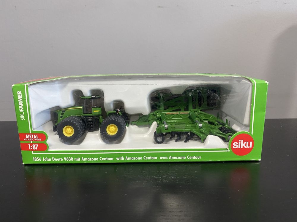 SIKU 1856 1:87 John Deere 9630 z agregatem Amazone Centaur NOWE