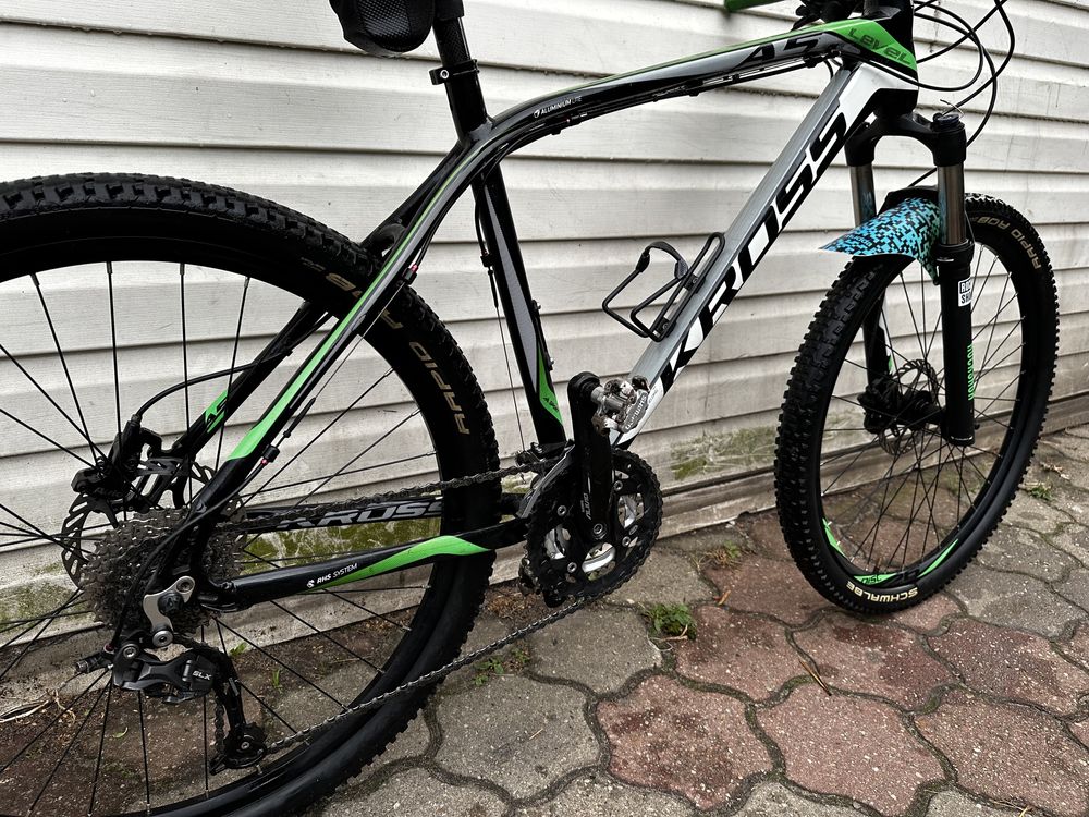 Kross level A5 rock shox carbonowe dodatki