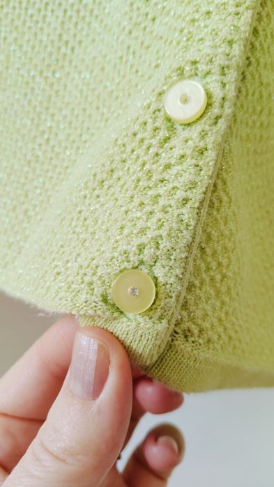 Limonkowy sweterek coccodrillo