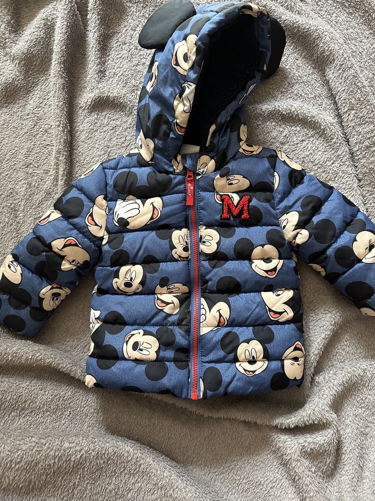 Куртка детская пуховик Disney Mickey Mouse