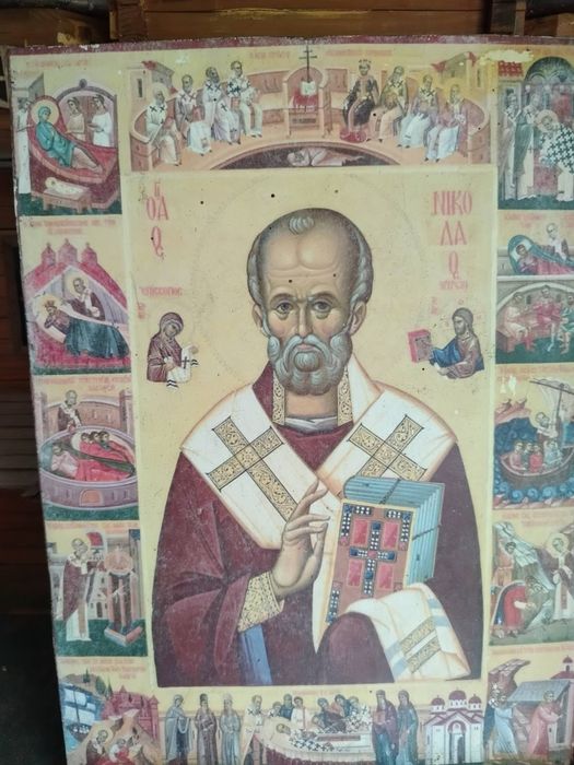 Ікона Чудотворця Миколи, архієпископа Мир Лікійських