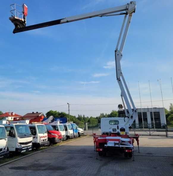 Podnośnik koszowy zwyżka na aucie 20m z operatorem WYNAJEM WYSIĘGNIK