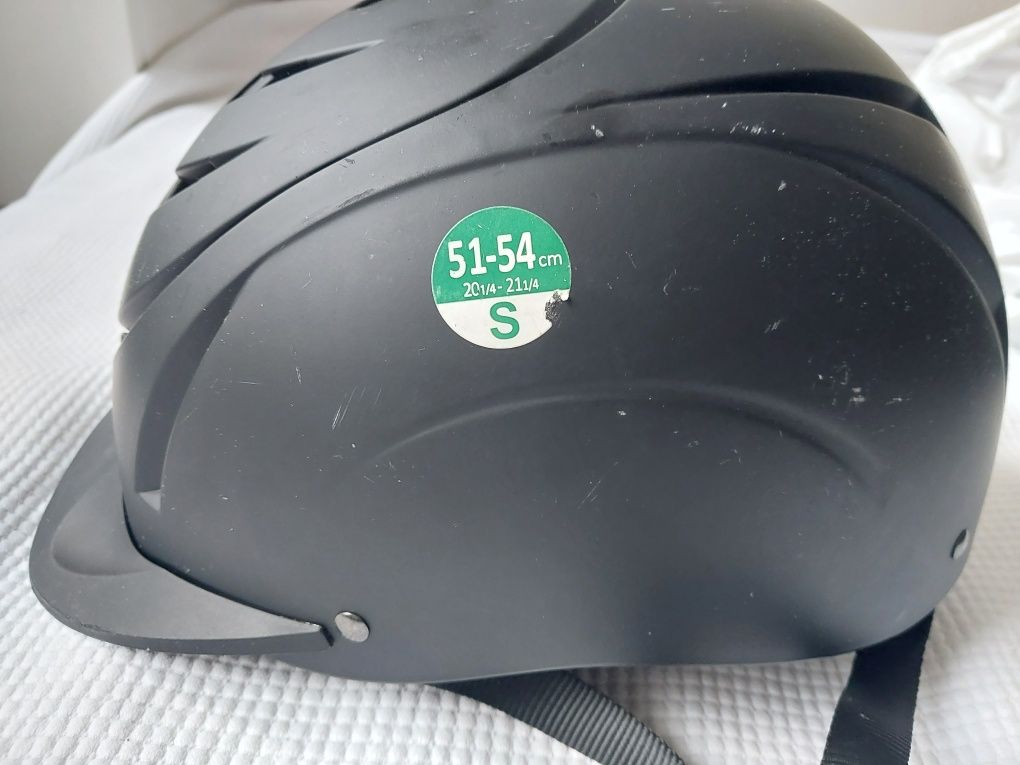 Kask jeździecki do jazdy konnej toczek Decathlon Fouganza
