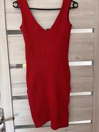 Czerwona sukienka s/xs