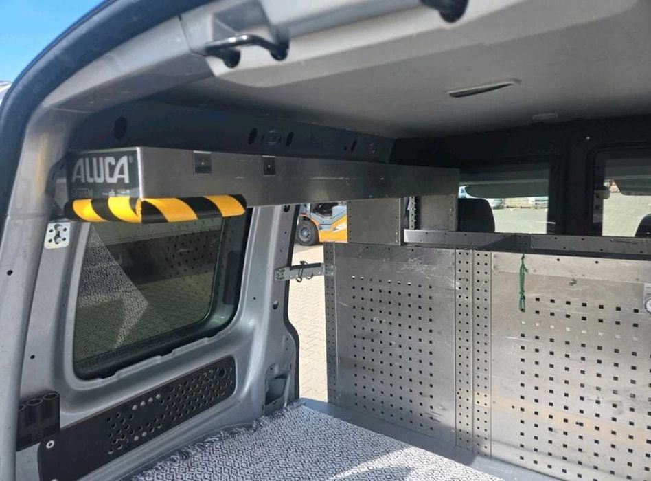 Szuflady dolne podłogowe do busa auta regał samochodowy VW CADDY