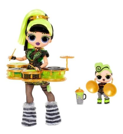 Кукла LOL OMG Remix Bad Gurl зеленая кукла ЛОЛ Ремикс большого набора