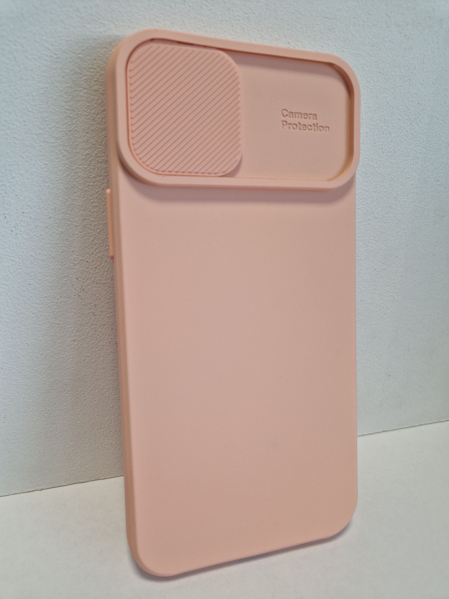 Camshield Soft do Iphone 14 Plus Łososiowy